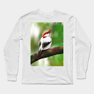 Araripe Manakin Long Sleeve T-Shirt